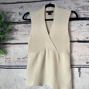 August Silk sleeveless sweater